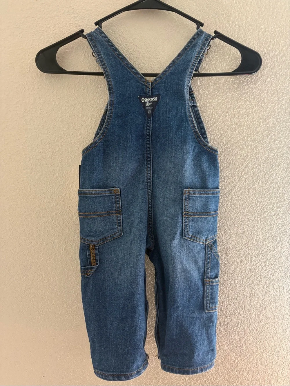 OshKosh B'gosh Kids Denim Overalls - Blue